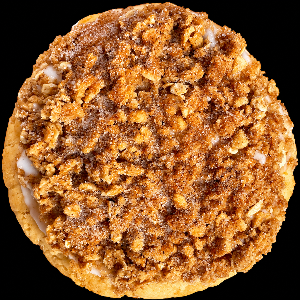 Southern Peach Cobbler Stuffed Cookie