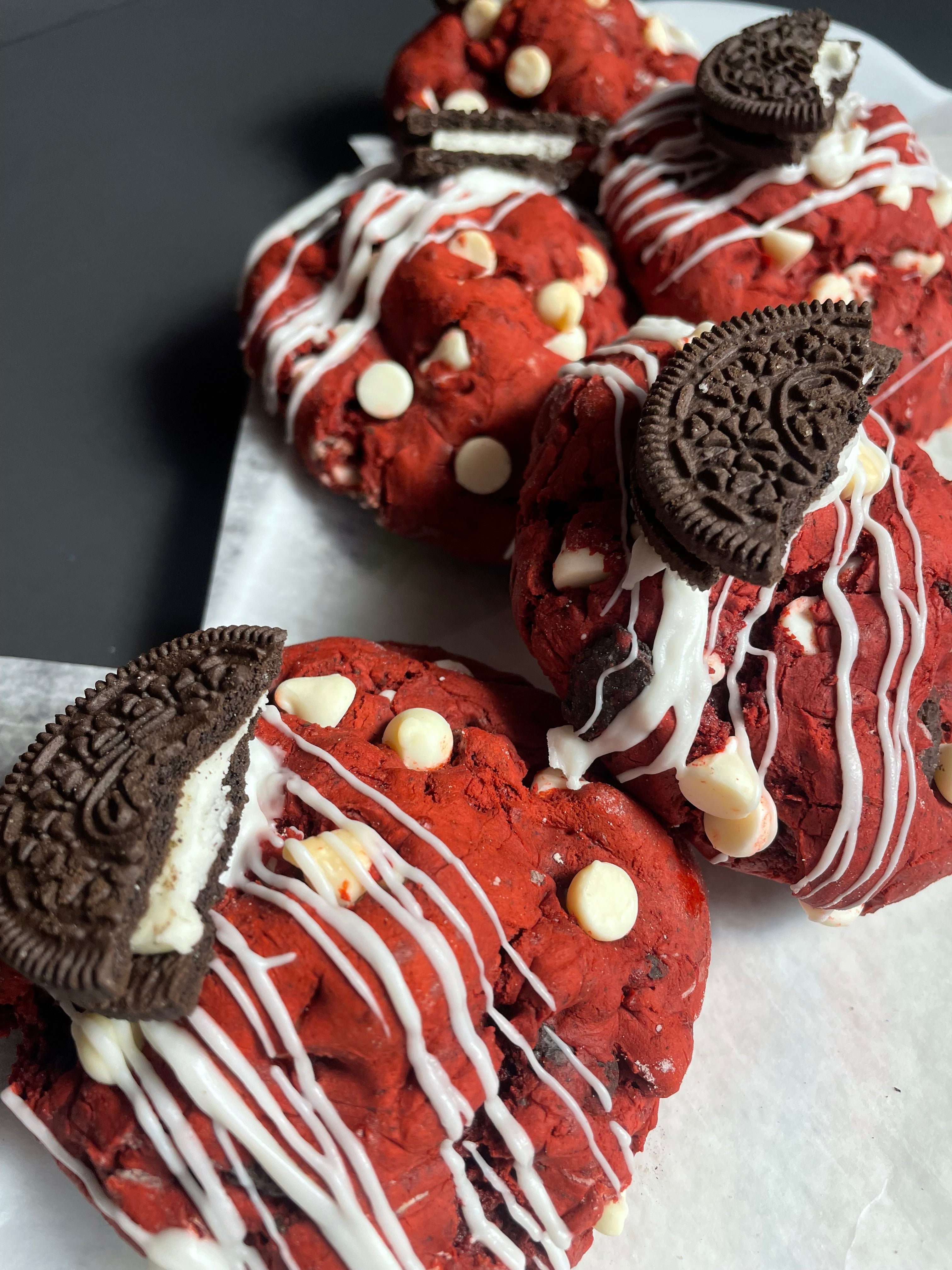 Red Velvet Oreo Cookie